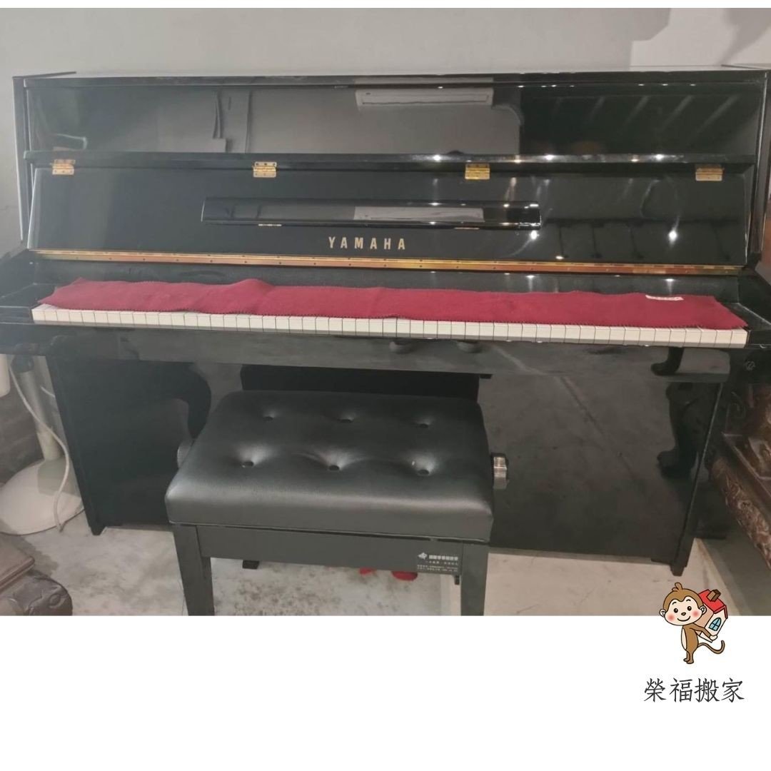 【鋼琴運搬】不需用到車搬鋼琴，同社區同棟搬YAMAHA山葉鋼琴服務！